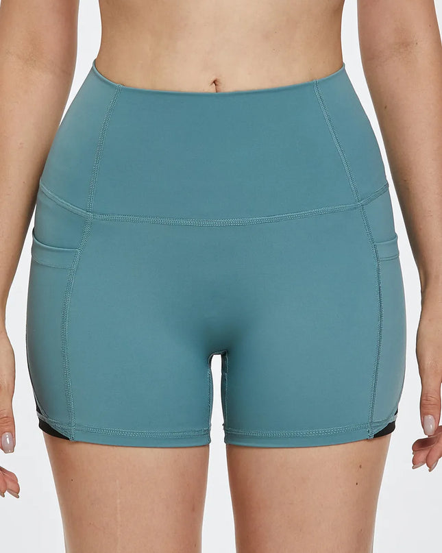 High Waist Active Shorts 