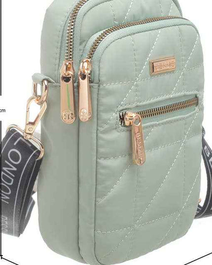 Quilted Phone Cross Body Bag