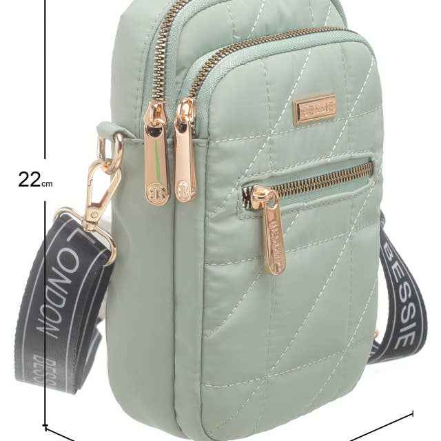 Quilted Phone Cross Body Bag