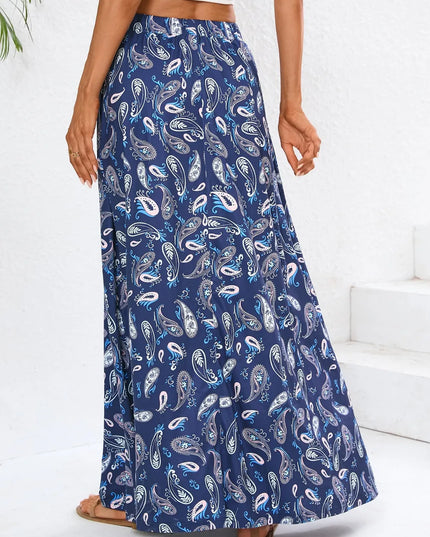 Printed Maxi Skirt 