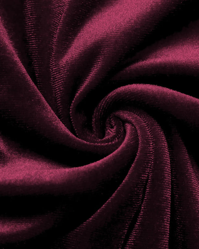 Side Tied Velvet Skirt