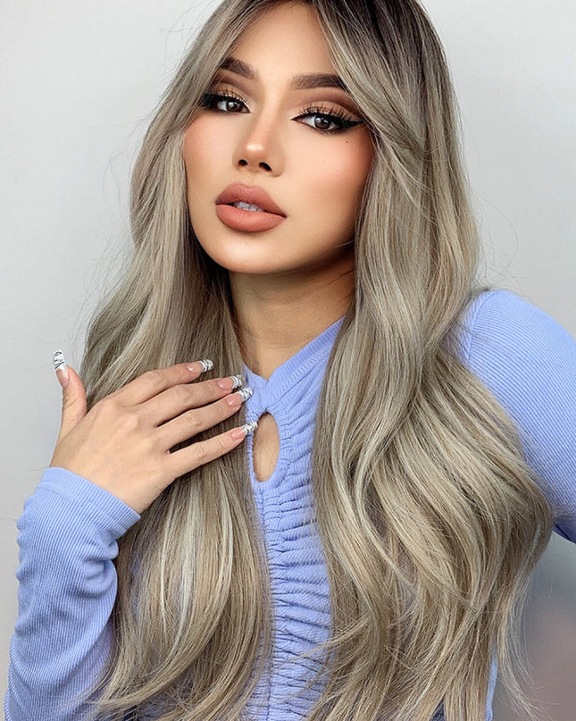 Full Machine Long Wave Wigs 26'' 