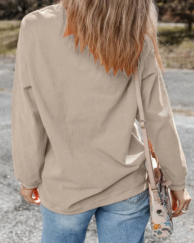 Cowgirl Graphic Long Sleeve Sweatshirt