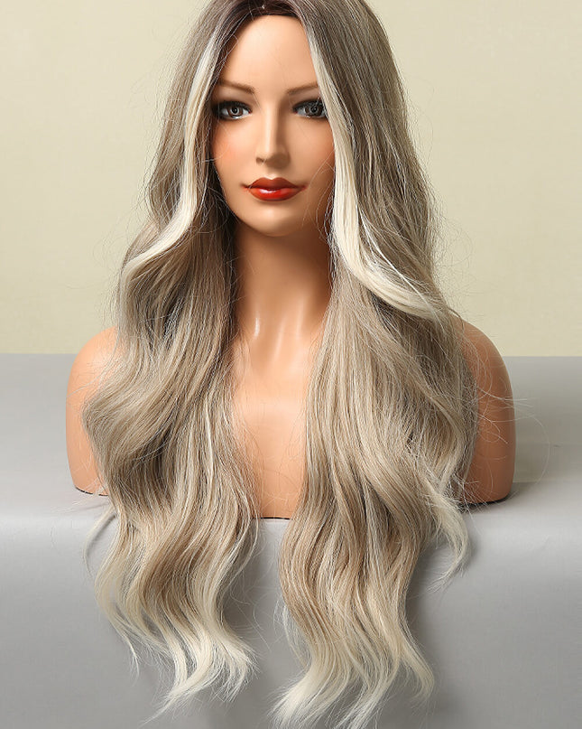 Full Machine Made Long Wave Wigs 26'' 