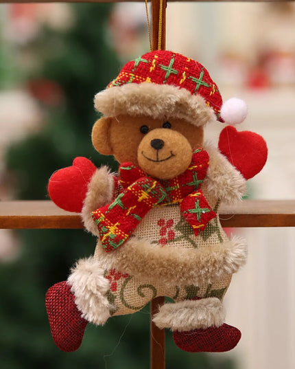 Christmas Hanging Decorative Ornament Style D One Size