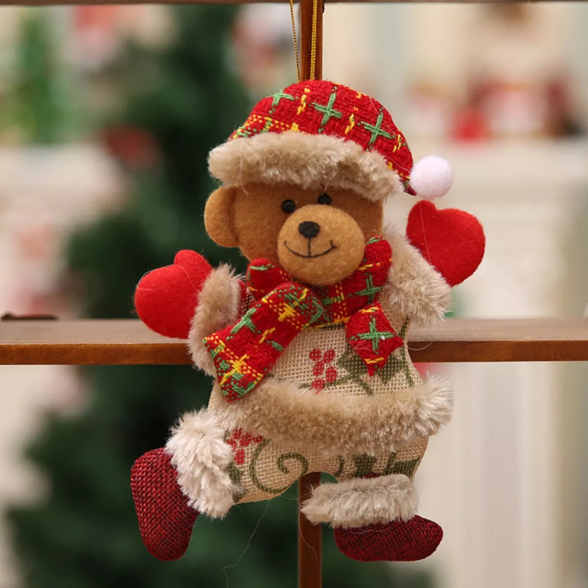 Christmas Hanging Decorative Ornament Style D One Size