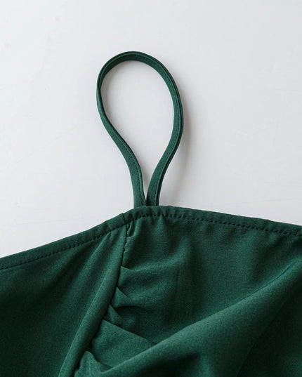 Smocked Square Neck Cami Dress