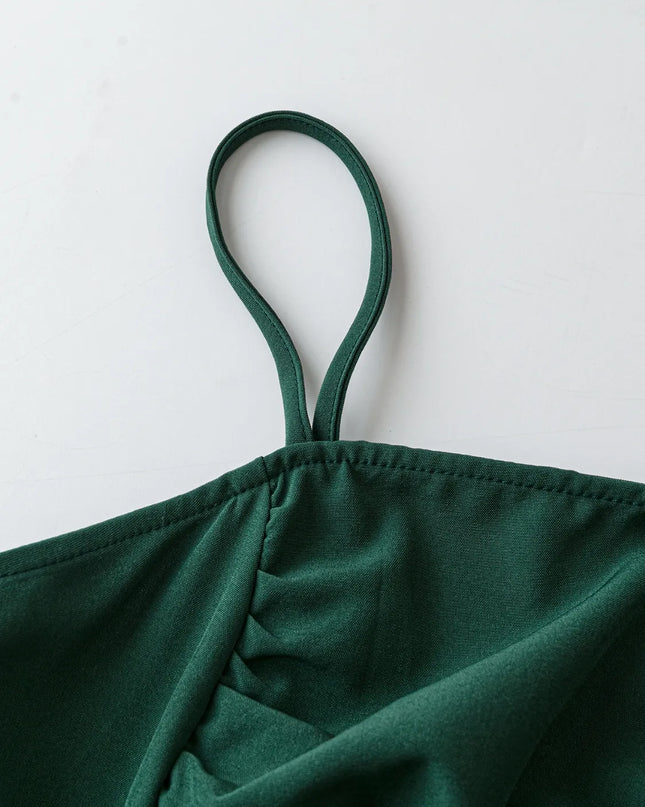 Smocked Square Neck Cami Dress