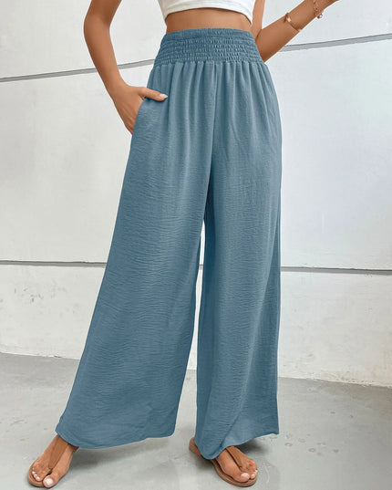 High-Waisted Wide Leg Pants