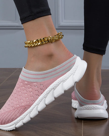 Breathable Mesh Slip-On Sneakers 