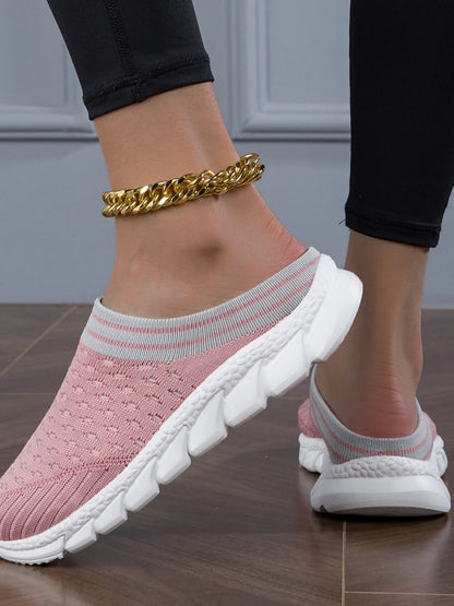 Breathable Mesh Slip-On Sneakers 