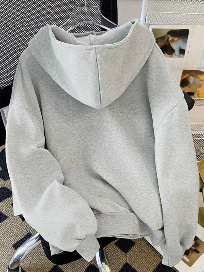 Zip Up Long Sleeve Hoodie