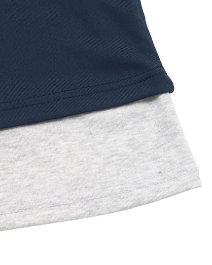 Long Sleeve Button Front Fitted T-Shirt