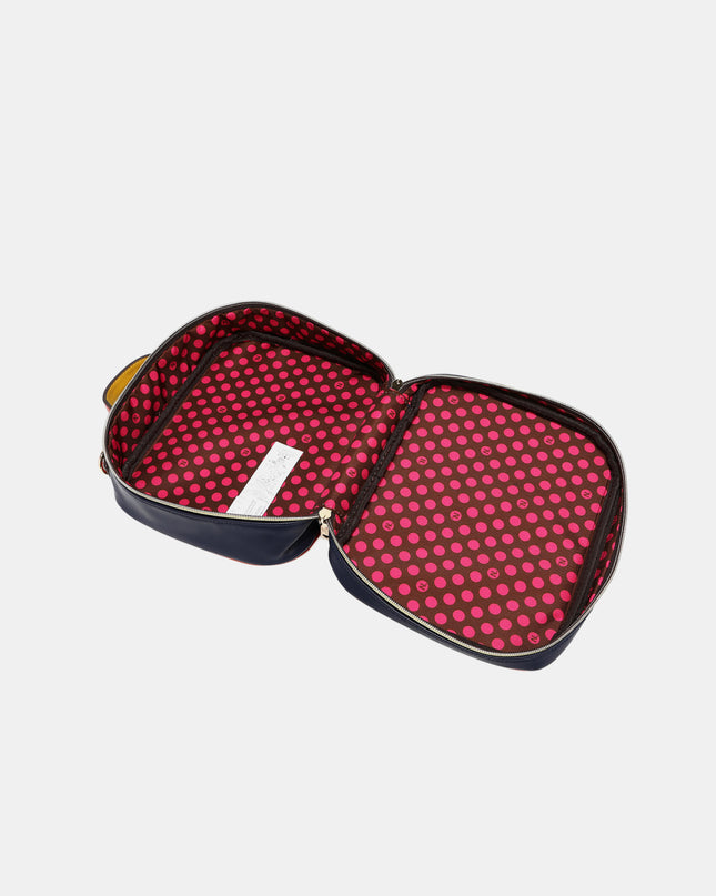 Nicole Lee USA Printed Handbag with Three Pouches