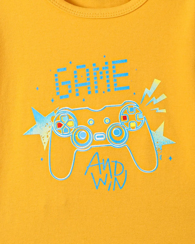 Kids Graphic Round Neck Long Sleeve Top and Pants Set