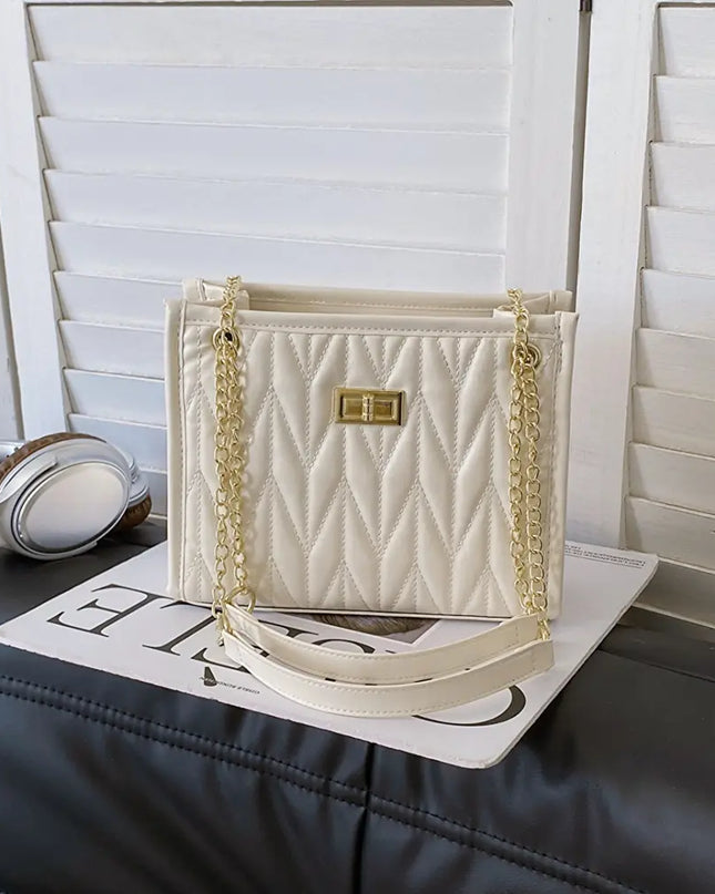 PU Leather Crossbody Bag 