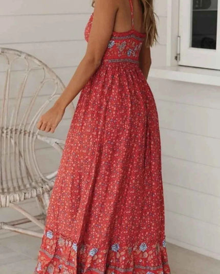 Printed Maxi Cami Dress