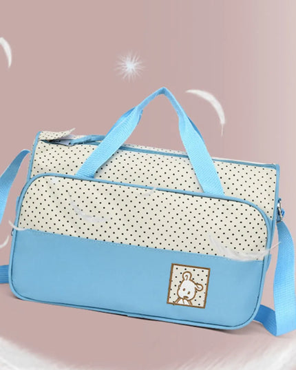 Oxford Cloth Contrast 4 Piece Bag Set