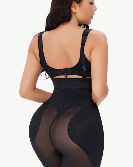 Full Size Spaghetti Strap Lace Trim Shaping Bodysuit 