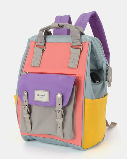 Himawari Waterproof Nylon Backpack Bag with Handles