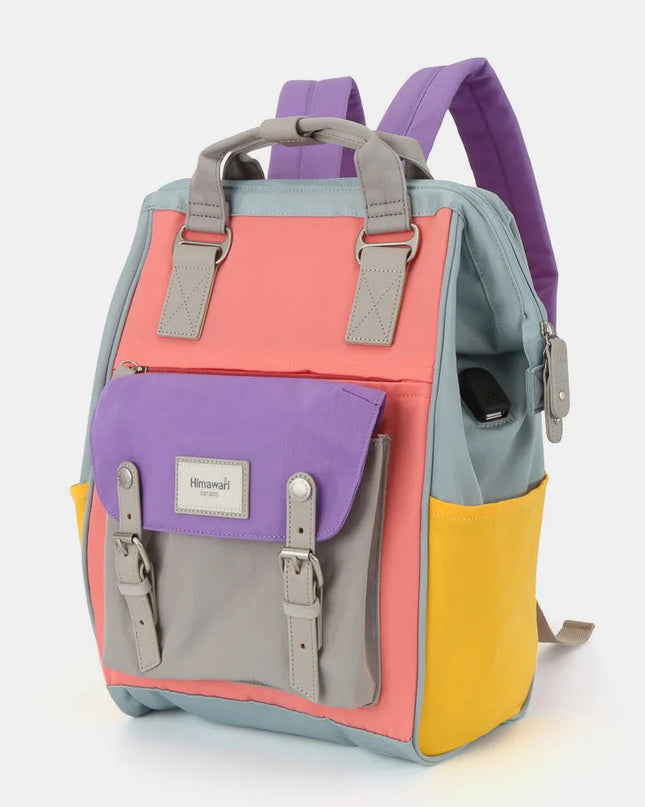 Himawari Waterproof Nylon Backpack Bag with Handles