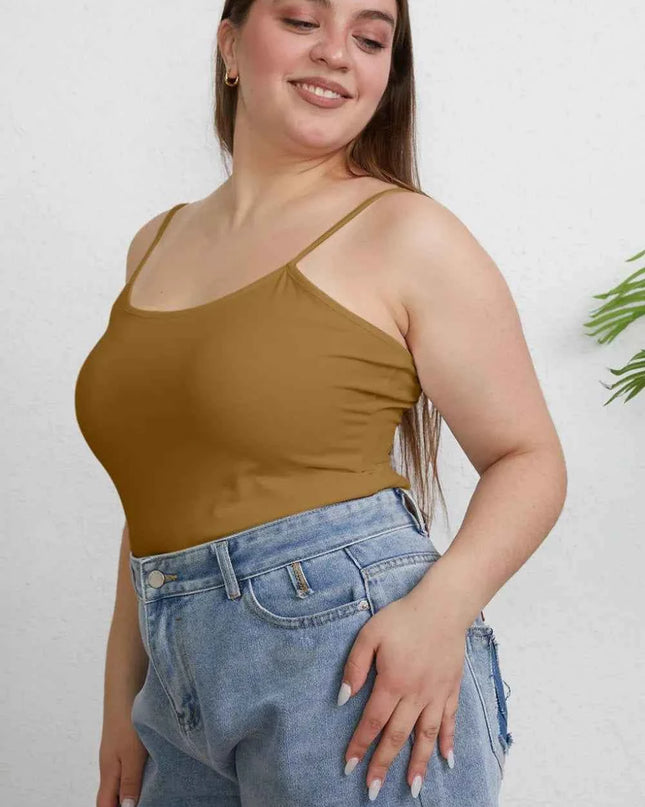 Basic Bae Full Size Round Neck Slim Cami