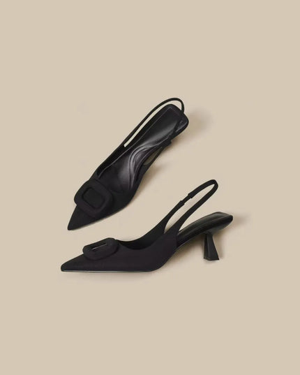 Slingback Pointed Toe Pumps 