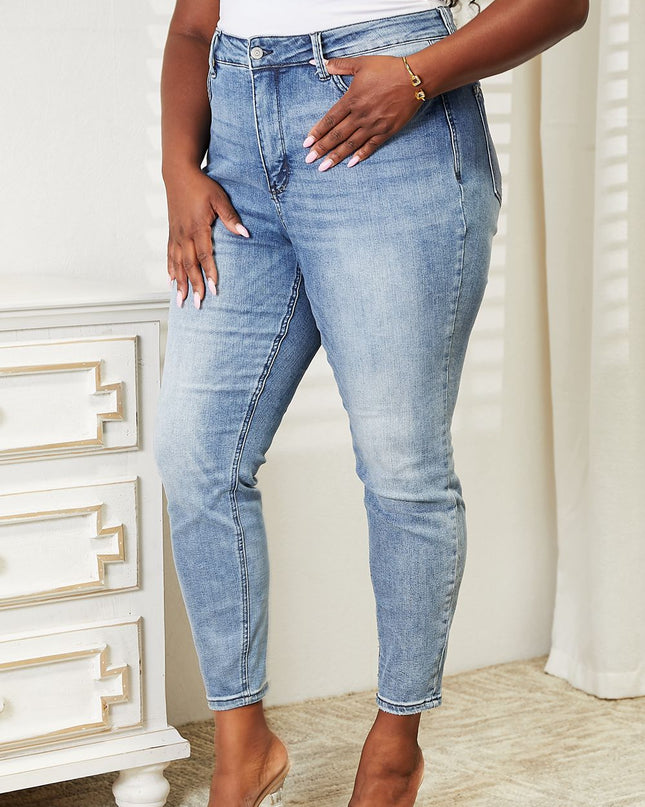 Judy Blue Full Size High Waist Tummy Control Vintage Skinny Jeans