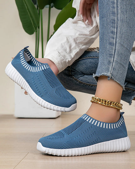 Breathable Knit Slip-On Athletic 