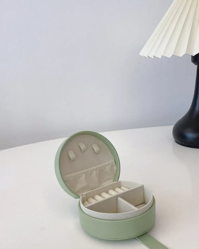 PU Leather Travel Jewelry Box