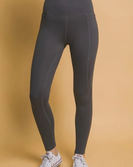 Love Tree High Waist Leggings with Side Pockets