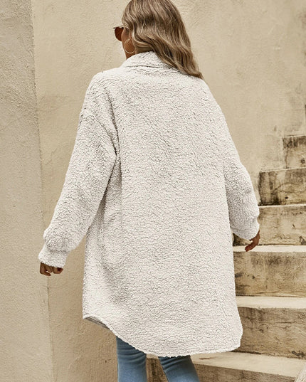 Collared Button Down Coat