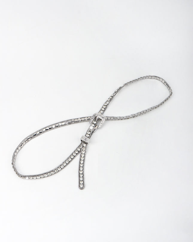 Rhinestone Metal Belt