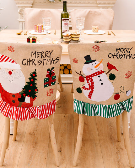 MERRY CHRISTMAS Chair Cover