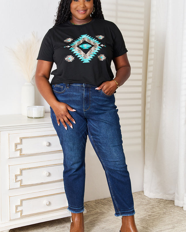 Simply Love Graphic Short Sleeve T-Shirt