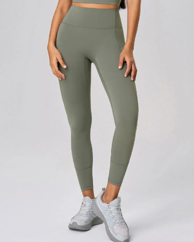 High Waist Active Leggings Sage