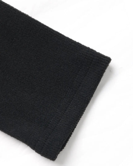 Tie Front Long Sleeve Flare Jumpsuit