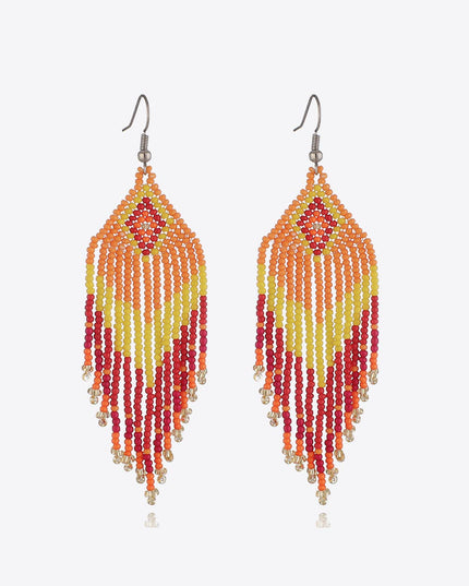 Beaded Dangle Earrings 