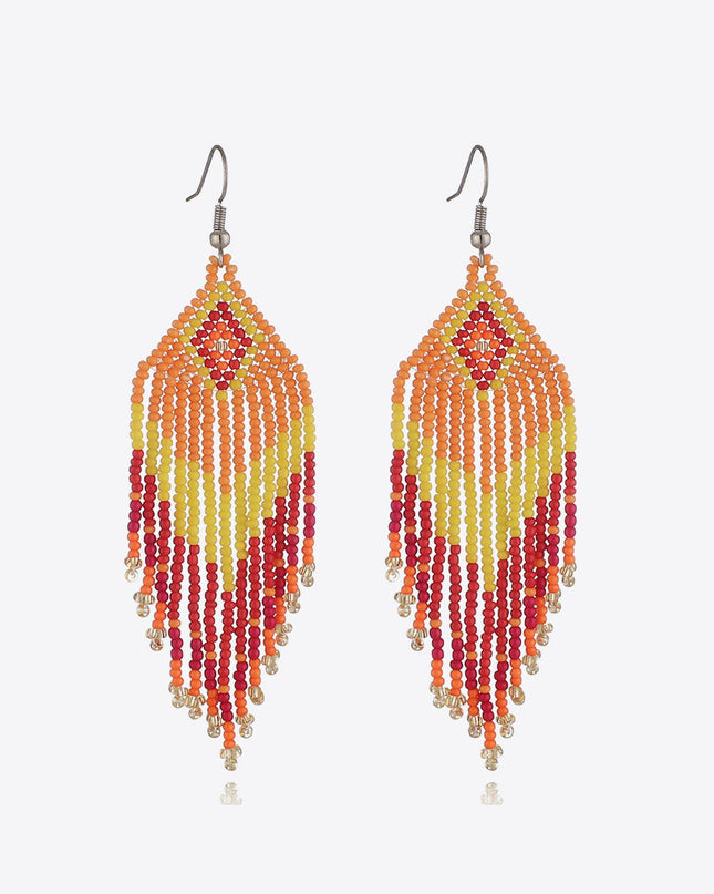Beaded Dangle Earrings 