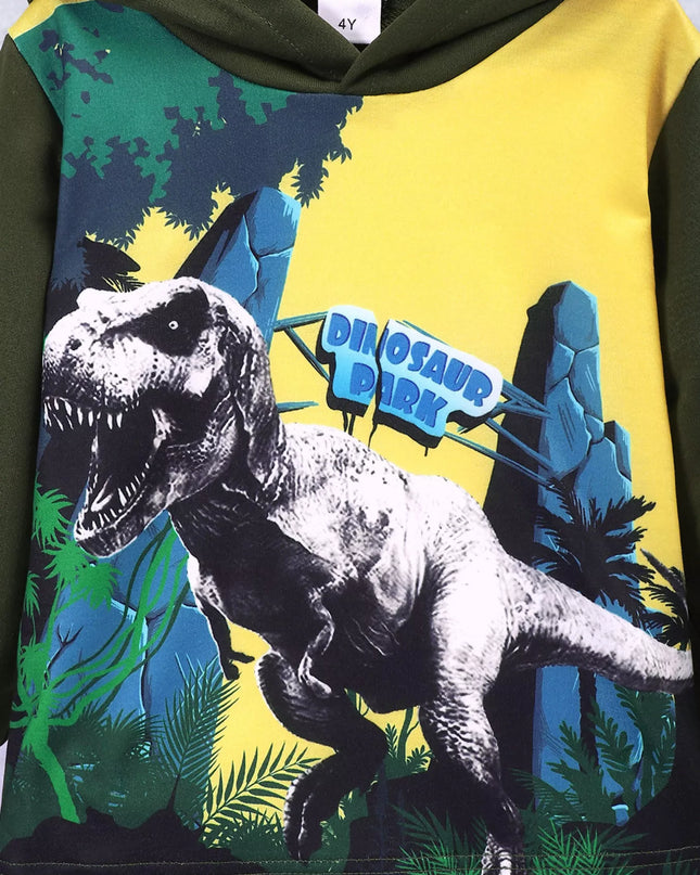 Children's Dinosaur Park Hoodie and Pants Set