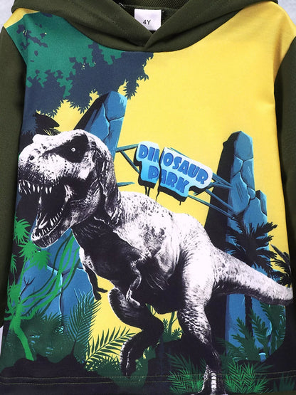 Children's Dinosaur Park Hoodie and Pants Set