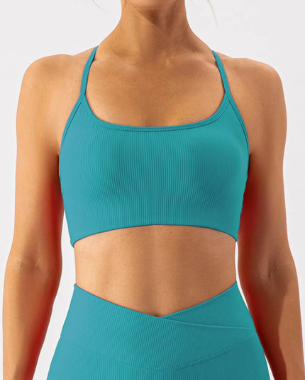 Spaghetti Strap Active Bra 