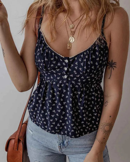 Tied Printed Cami