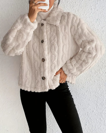 Cozy Fleece Button-Up Outerwear