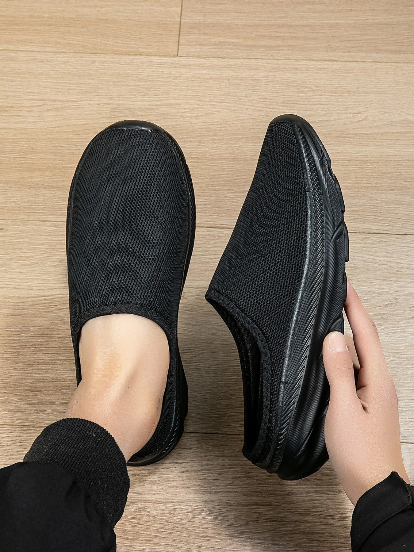 Breathable Mesh Slip-Ons 