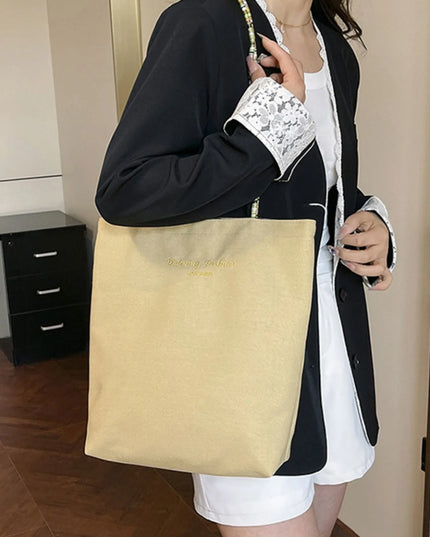 Gingham Pattern Tote Bag