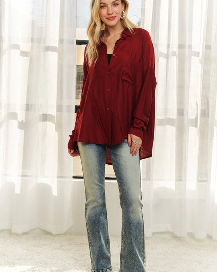 ADORA Button Down Linen Shirt