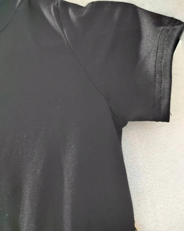 Children's Printed Short Sleeve Dress