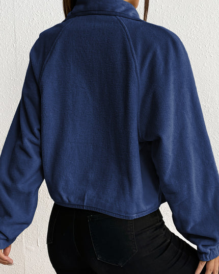 Snap Down Collared Jacket