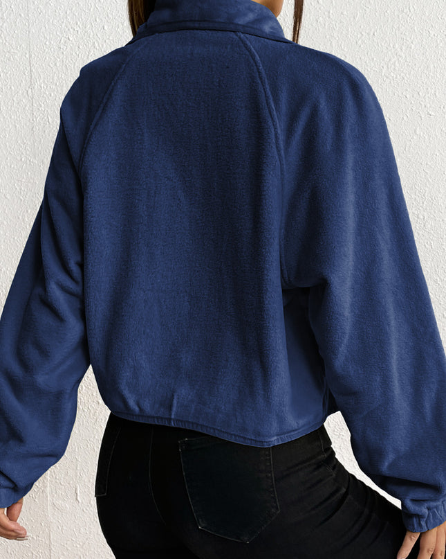 Snap Down Collared Jacket